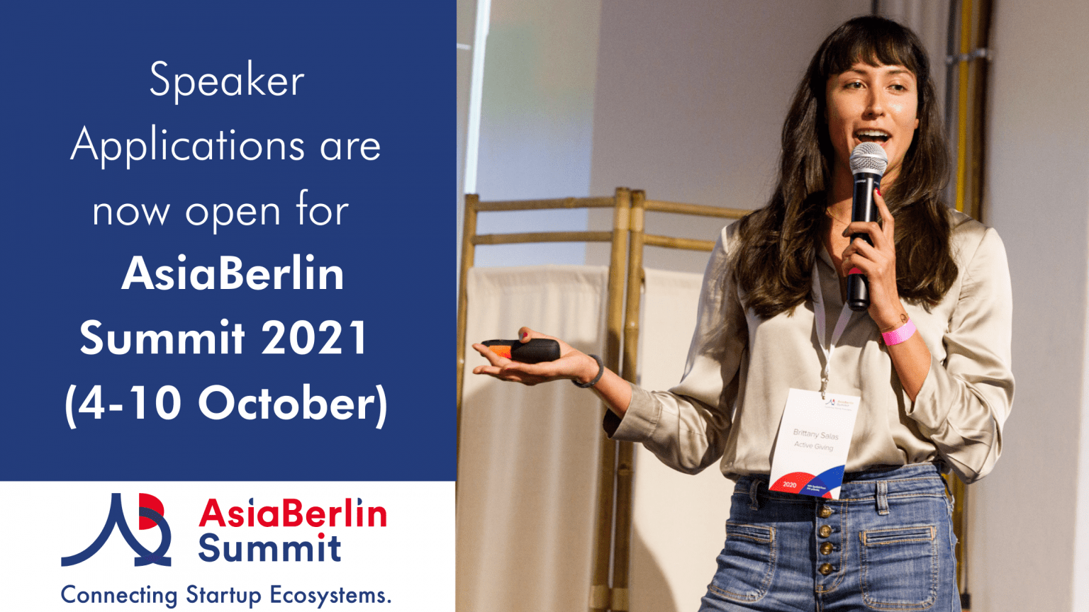 Calling Speakers and topic suggestions for AsiaBerlin Summit 2021
