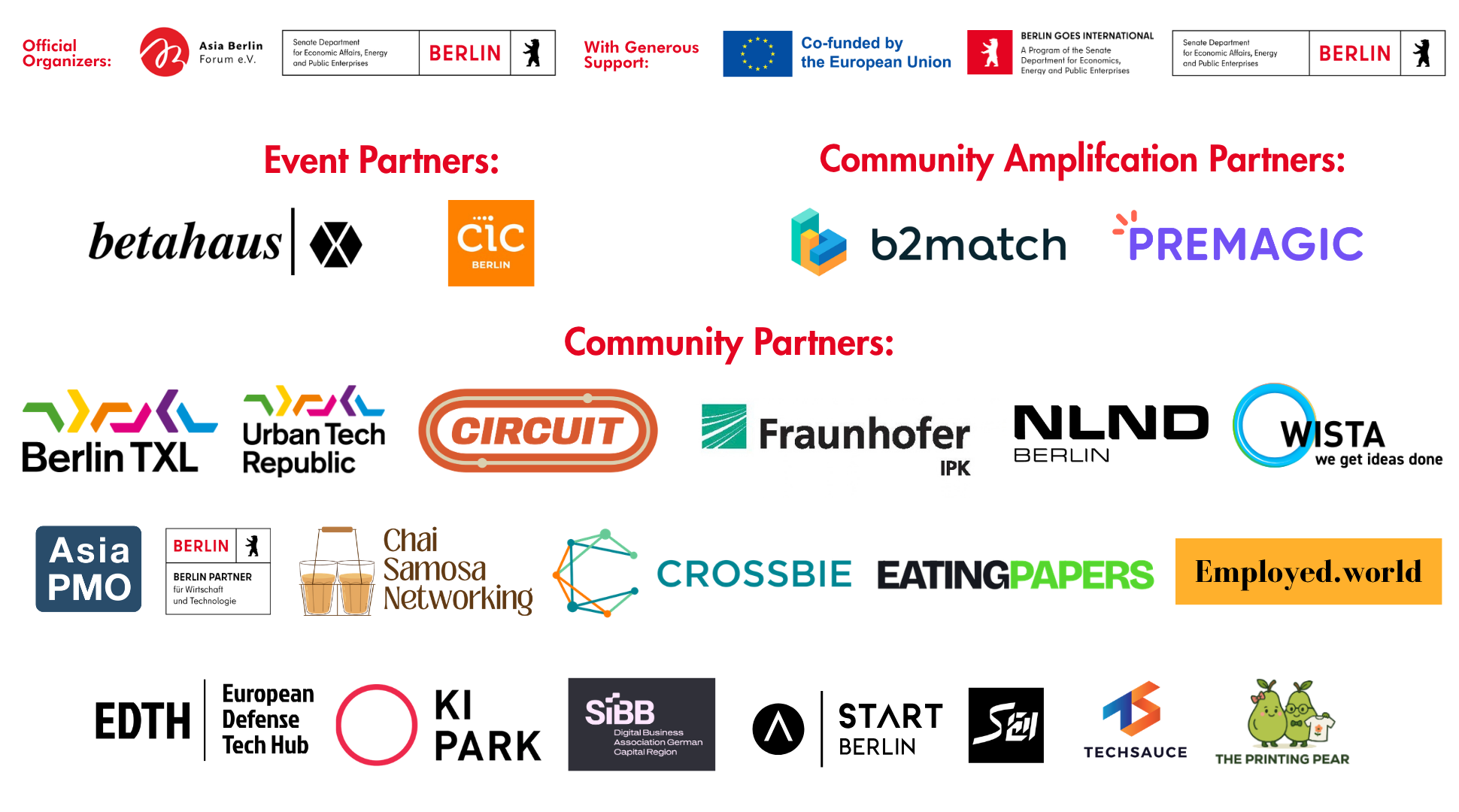 ABS 2026 Sponsors and Partners Sponsors and Partners