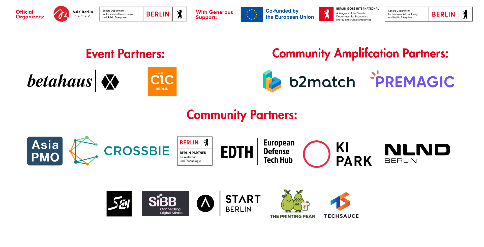 ABS 2026 Sponsors and Partners Sponsors and Partners